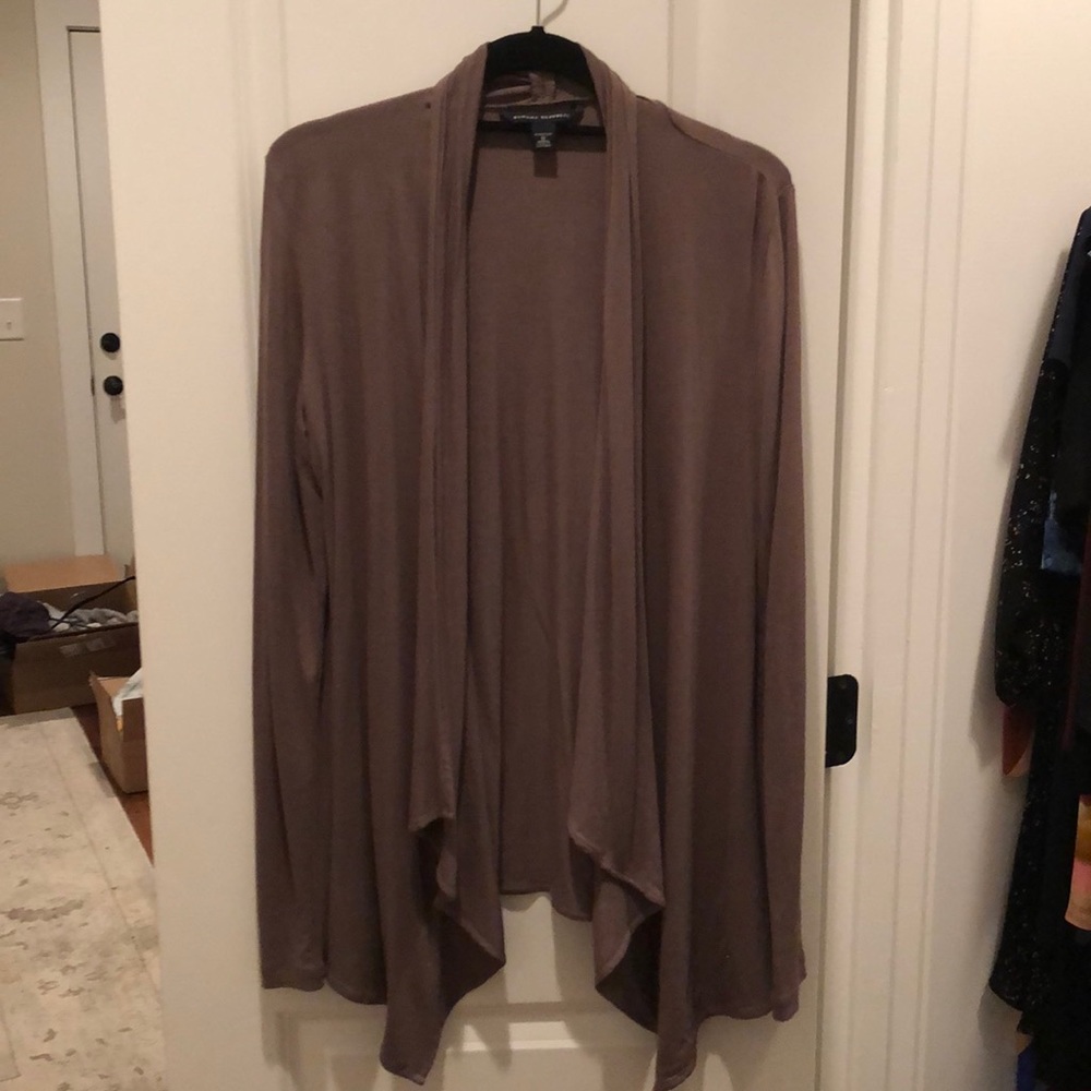 Banana Republic taupe cardigan